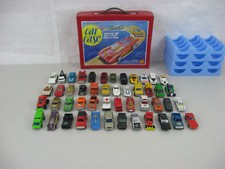 Tara Carrying Case With 48 Hot Wheels, Matchbox  Misc 1:64 Scale Vehicles