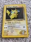 Lt. Surge's Pikachu   81 / 132   1st Edition Old   Pokemon Card  50 HP