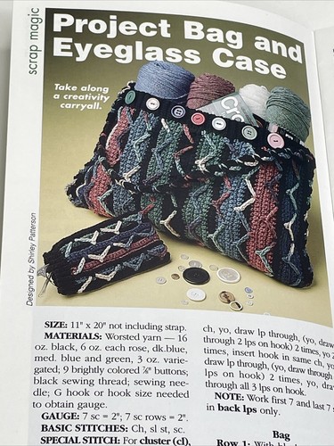 Crochet Home & Holiday November 2001 Magazine Crochet Pattern - Picture 4 of 12