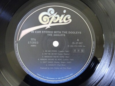 The Dooleys In Car Stereo With The Dooleys Epic 28 3P-447 Japan