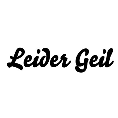 2x Auto Aufkleber Sticker Leider Geil Tuning Spruch sticker ca 15x5cm