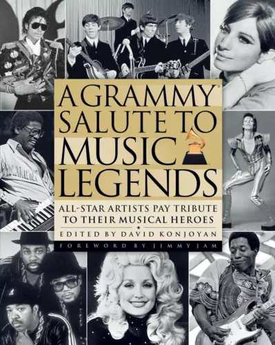 A Grammy Salute To Music Legends Hardcover Book NEW! 60% OFF!