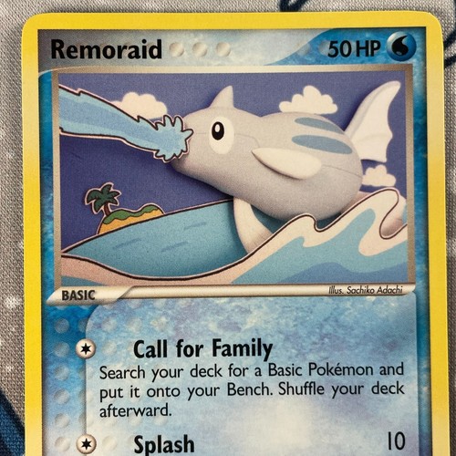 Remoraid 71/115 EX Unseen Forces Pokemon Card 2005 NM - Picture 2 of 3