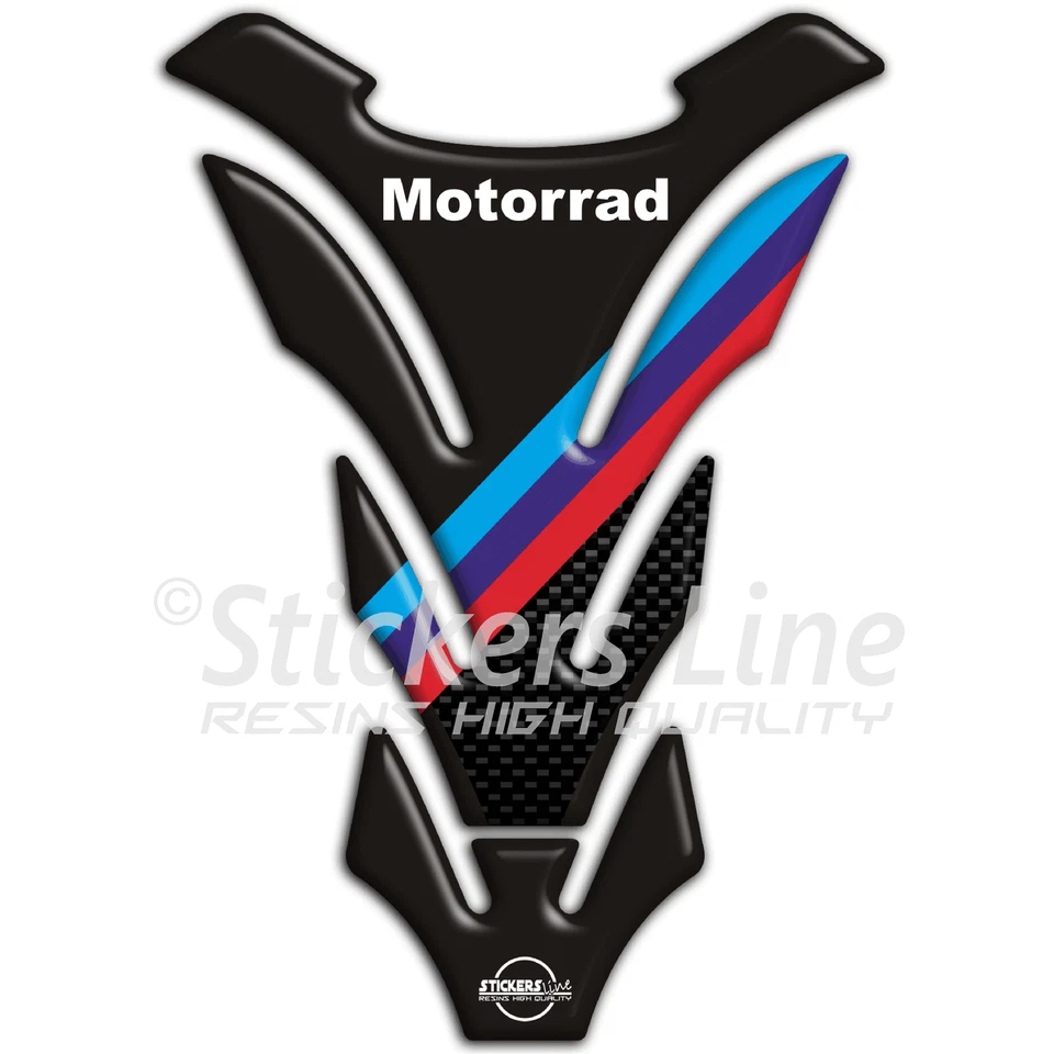 SENZA MARCA Paraserbatoio per BMW adesivo resinato Motorrad serbatoio moto Tank Pad 3D B#11