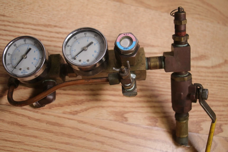 Panel medidor de latón Adp Apollo + válvula Foto 4 de 4