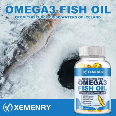 Omega 3 Fischöl 4500mg (120 Kapseln) EPA & DHA, Herz, Gehirn, Gelenkunterstützung