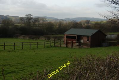Foto 12x8 Pferd Weideland am Rande von Clifton Ashbourne Die Skyline c2014