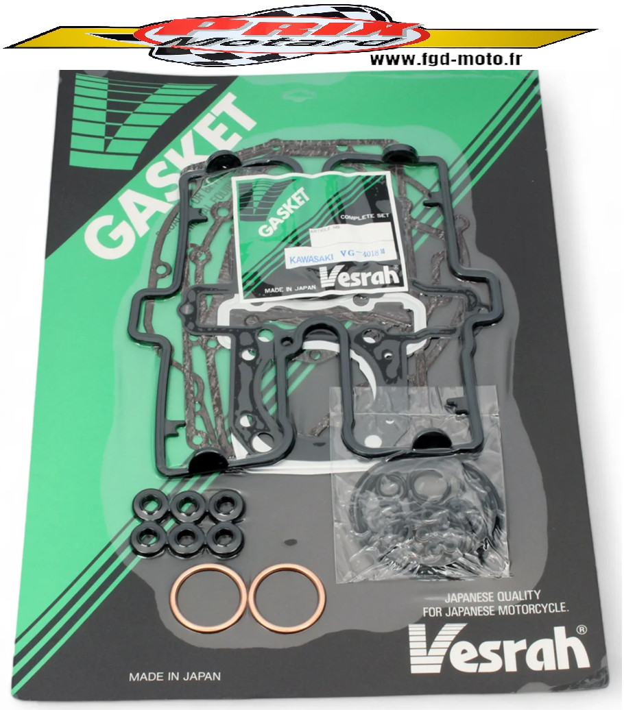 Pochette joints moteur Kawasaki ER5 qualite OEM fabrication japonaise premium