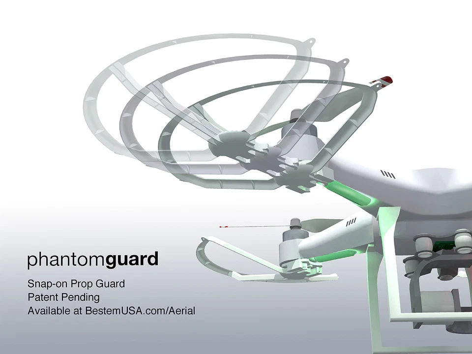 PhantomGuard 3 - Snap-on propeller guard for DJI Phantom 3 - Image 2 of 4