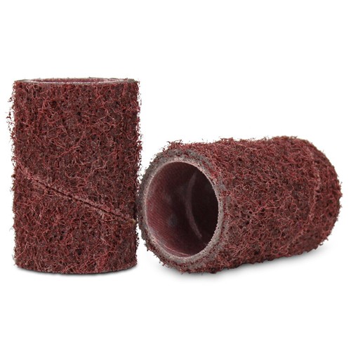 1" x 1-1/2" Surface Conditioning Spiral Bands, No Lap Sanding Sleeves - 10 Pack - Picture 3 of 10
