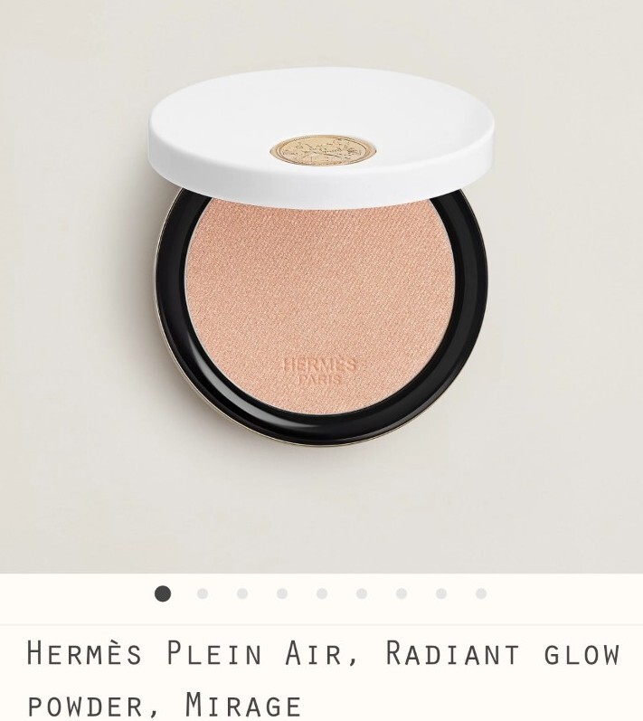 HERMES PLEIN AIR フェイスパウダー Hermès Plein Air, Radiant glow powder, Mirage 02 | eBay