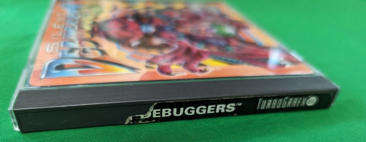 SILENT DEBUGGERS - TurboGrafx 16, HuCard/Manual/Case | eBay