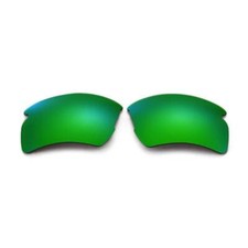 Walleva Emerald Polarized Replacement Lenses For Oakley Flak 2.0 XL Sunglasses