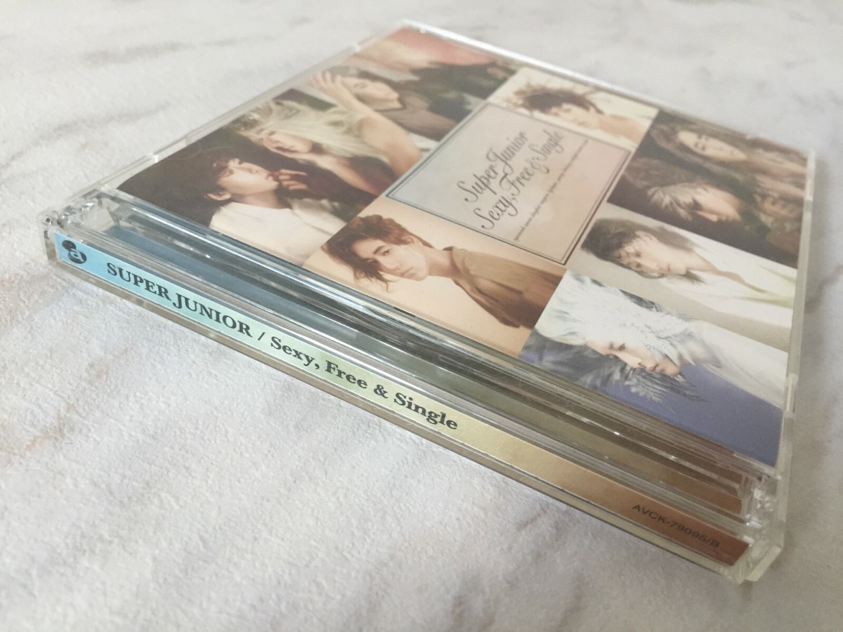 Super Junior Sexy, Free & Single Limited Edition CD + DVD (Avex