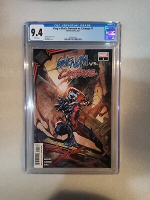 Marvel Comics Presents King In Black: Gwenom VS Carnage #1 CGC Graded 9.4