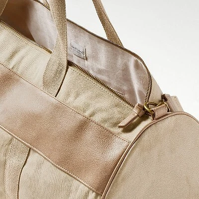 Canvas Travel Duffel Bag Khaki Hearth Hand with Magnolia eBay