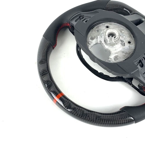 Volante de fibra de carbono para BMW G20 M340i M240i F40 G42 G21 G22 Sin calefacción - Imagen 7 de 8