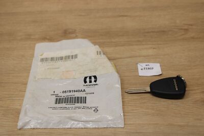 Mopar 05191940AA KEY. Export NOS NEU genuine xn21807