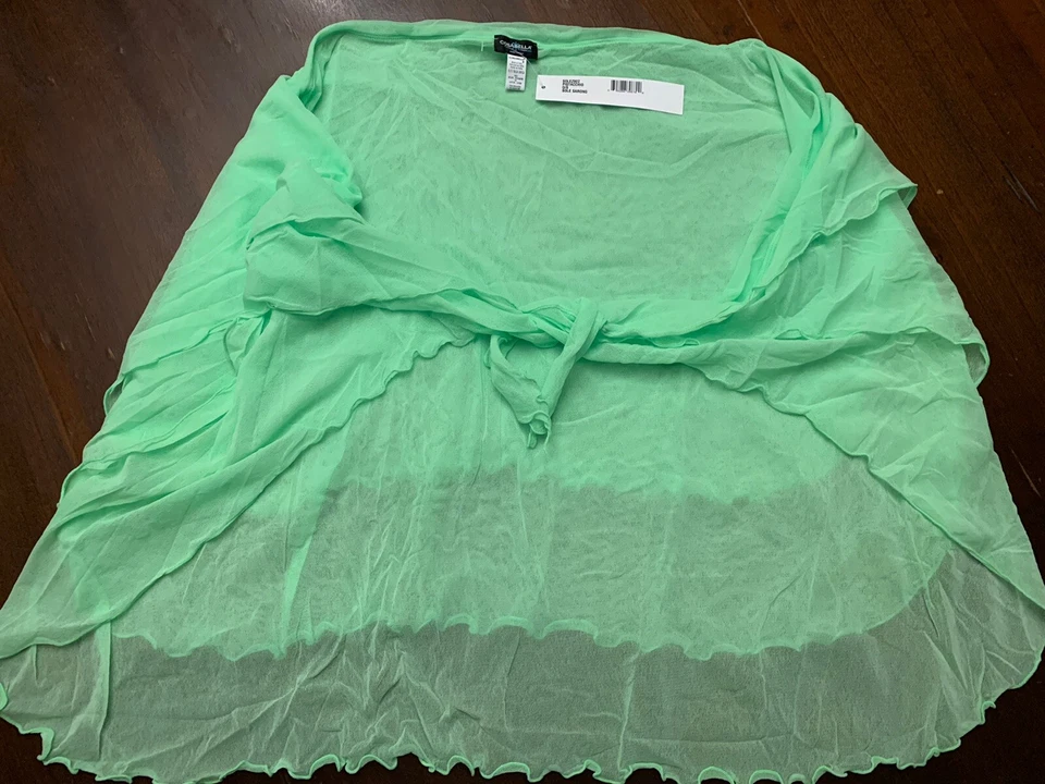 Traje de baño Cosabella para mujer suela pareo envolvente verde lima O/S nuevo con etiquetas Foto 4 de 4