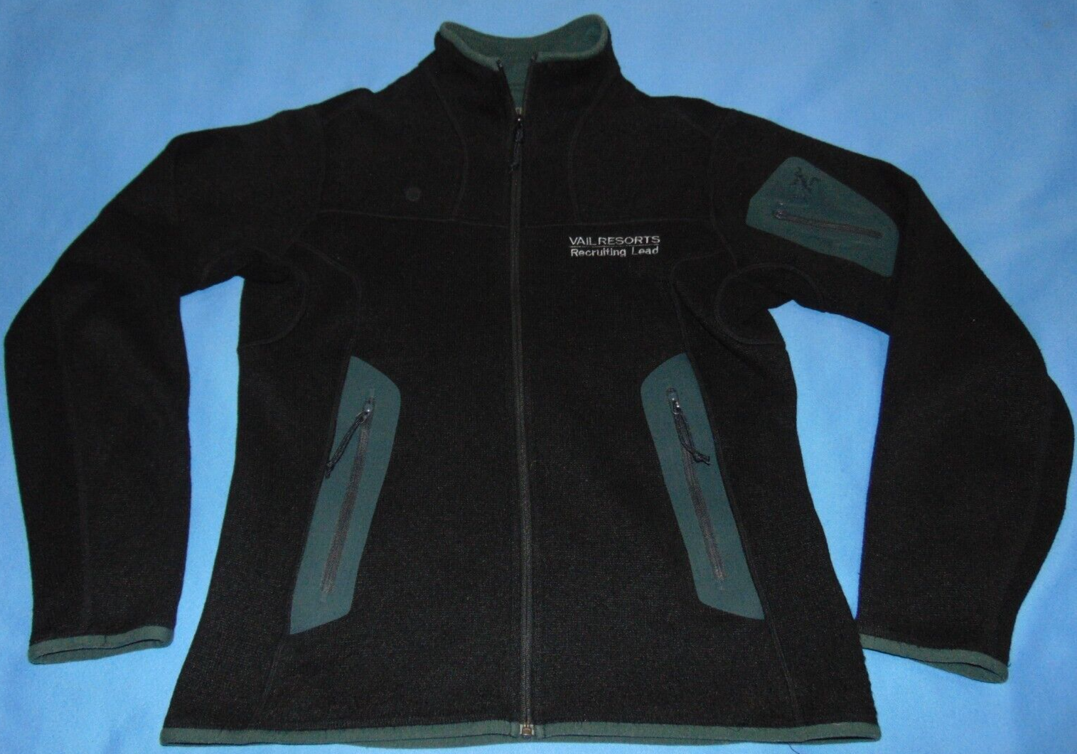 ARC'TERYX GIACCA DONNA ARCTERYX NERA POLARTEC PILE CERNIERA COMPLETA MEDIA