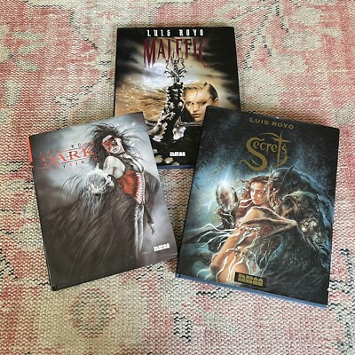 Dark Labyrinth - Secrets - Malefic - Art Book by Luis Royo - | eBay