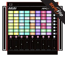 Akai APC Mini MK2 Skin Color Black Protective Decal StyleFlip Skins