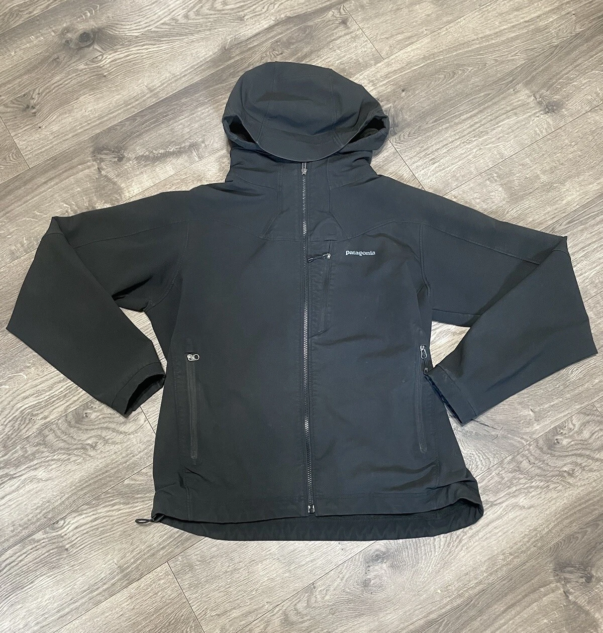 patagonia guide full zip fleece lined hoody coat jacket