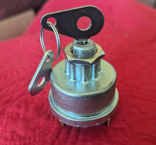 Interruttore Avviamento Trattore Interruttore Di Accensione Compatibile Per Trattori Massey Ferguson MF 135, 165, 35, 50, 65, 85, 88 - Pezzo Di Ricambio Originale Affidabile Interruttore Elettrico Trattore Agricolo - Foto 3