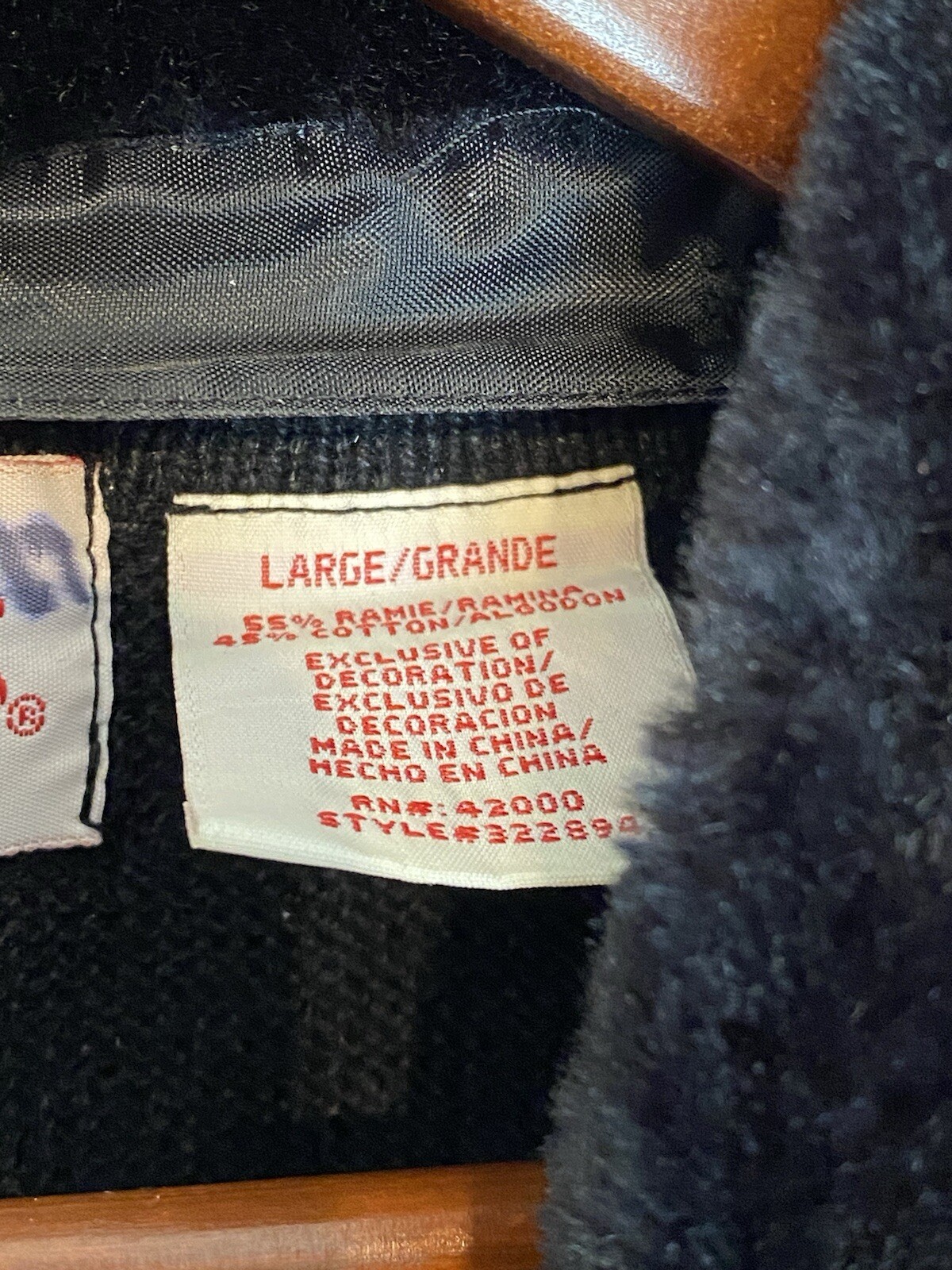 Basic Additions Black Holiday Christmas Ugly Swea… - image 5