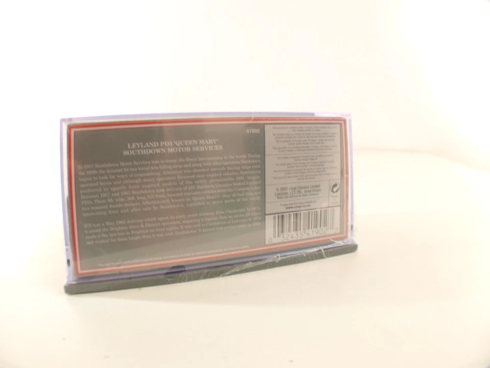 Corgi 41902 - Leyland PD3 "Queen Mary" Southdown - Nuovo In Scatola 1/76 MIB - - Immagine 3 di 3