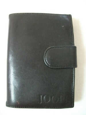  JOOP - exclusive,große  Echtleder Geldbörse /Herren schwarz(14x10) neuw.
