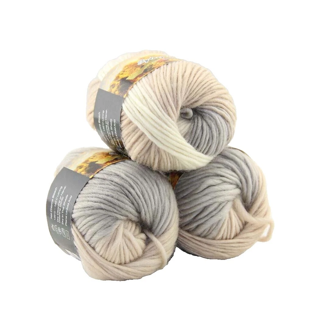 Mano blanca Bola Hilados teñidos