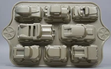 Nordic Ware Pro-Cast Sweet Rides Classic Cars Mold Cake Cakelet Muffin Pan