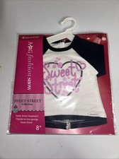 American Girl Sweet Street Sweatshirt Part Of The Sweet Street Collection NEW