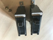 Lot of Two Eaton / Westinghouse 1 Pole 15 Amp120/240V Bolt-On Circuit Breaker