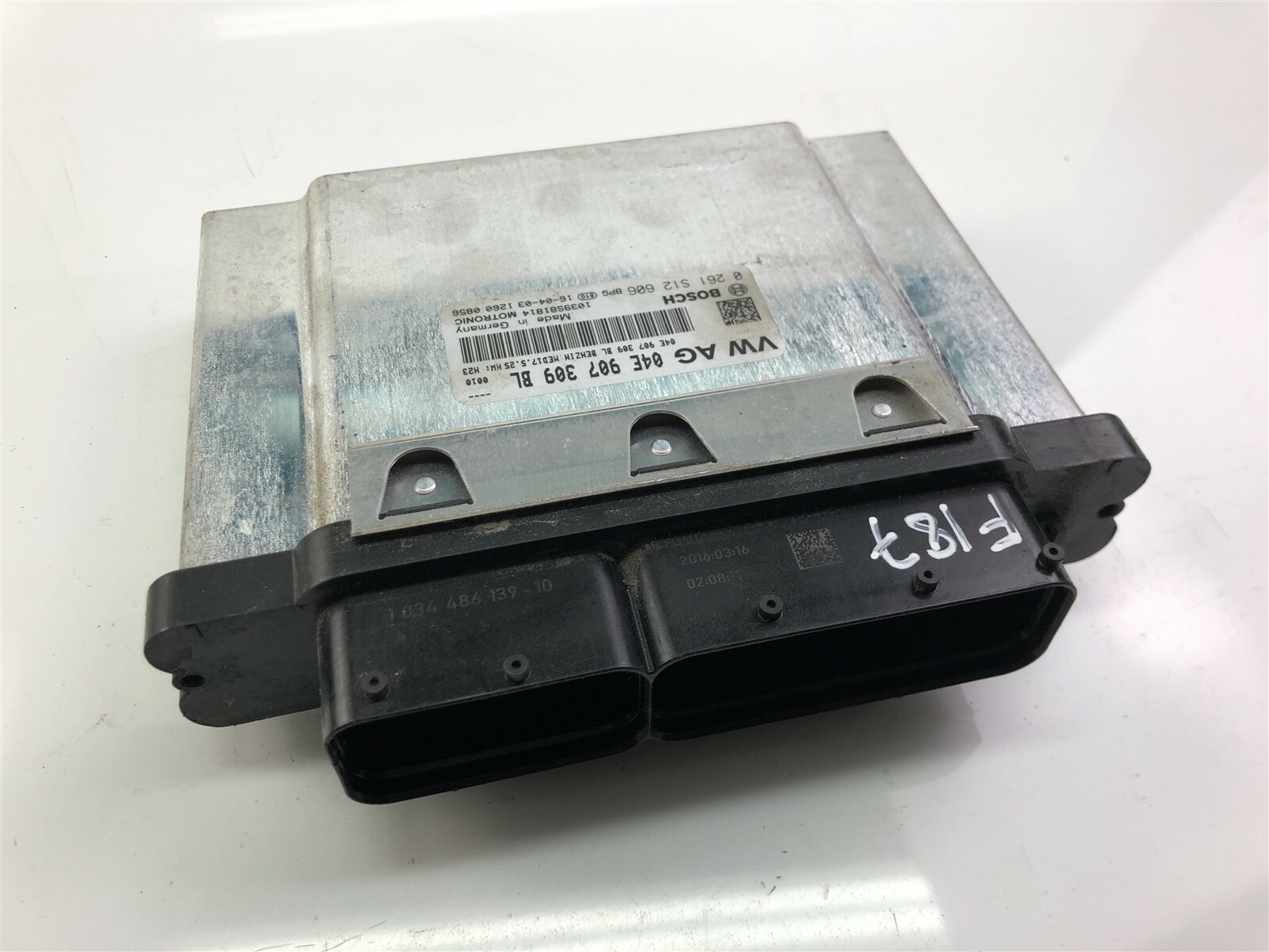 F187 VW GOLF VII 13-20 ECU Control Module Unit 04E907309BL 