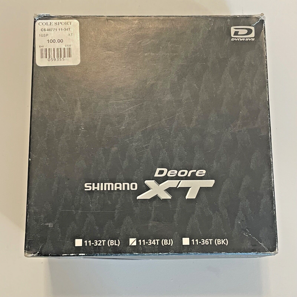 SHIMANO - SHIMANO  DEORE XT  CS-M771-10 （11T-34T） Universal Cycles -- Shimano CS-M771 XT HG 10sp Cassette