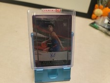 2021-22 Impeccable Keon Johnson Stainless Stars Auto RC Purple #'D/49 T8675