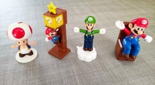 LOT DE 4 FIGURINES animées Mc DONALD Mario bross NINTENDO