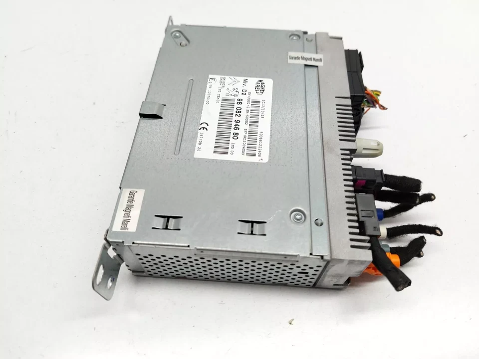 CITROEN C4 GRAND PICASSO MK2 2014 SAT NAV NAVIGATION RADIO HEAD UNIT 9808294680 - Image 4 of 4