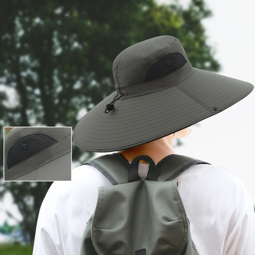 APL Cappelli Uomo Protezione Solare Pescatore Con Grande Tesa Protezione UV Outdoor Viaggio 