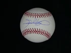 SAMMY SOSA SIGNED OFFICIAL MAJOR LEAGUE BASEBALL WITH JSA WITNESSED COA
