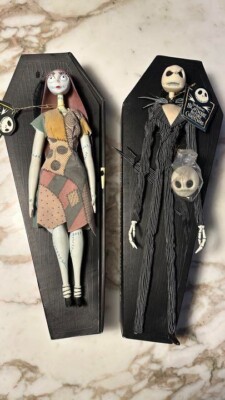 Nightmare Before Christmas Collection Puppe Jack & Sally Figurenset