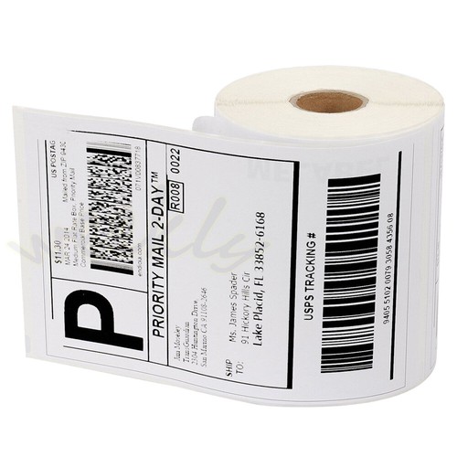 4 Rollen Dymo 4XL LabelWriter direkte thermische Versandetiketten 1744907 4x6 220/Rolle - Bild 4 von 12
