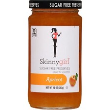 Sugar Free Kosher Preserves Apricot 10 Ounce Pack of 6