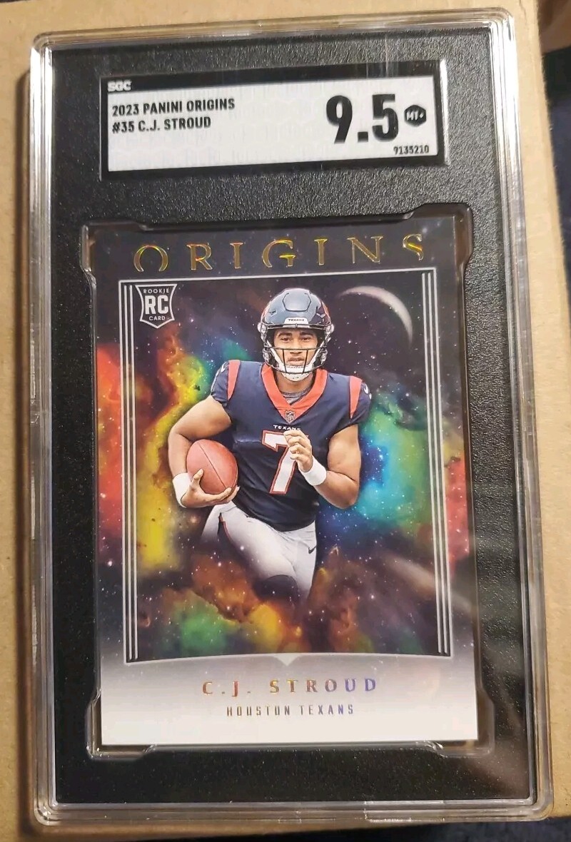 2023 Panini Origins: # 35 CJ Stroud SGC 9.5 MINT+ SP Houston Texans