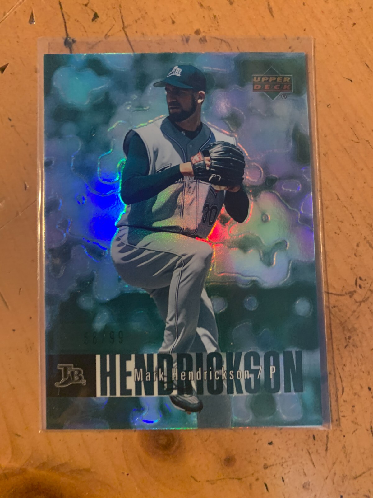 2006 Upper Deck Special F/X Green (#'d/99) - #825 Mark Hendrickson