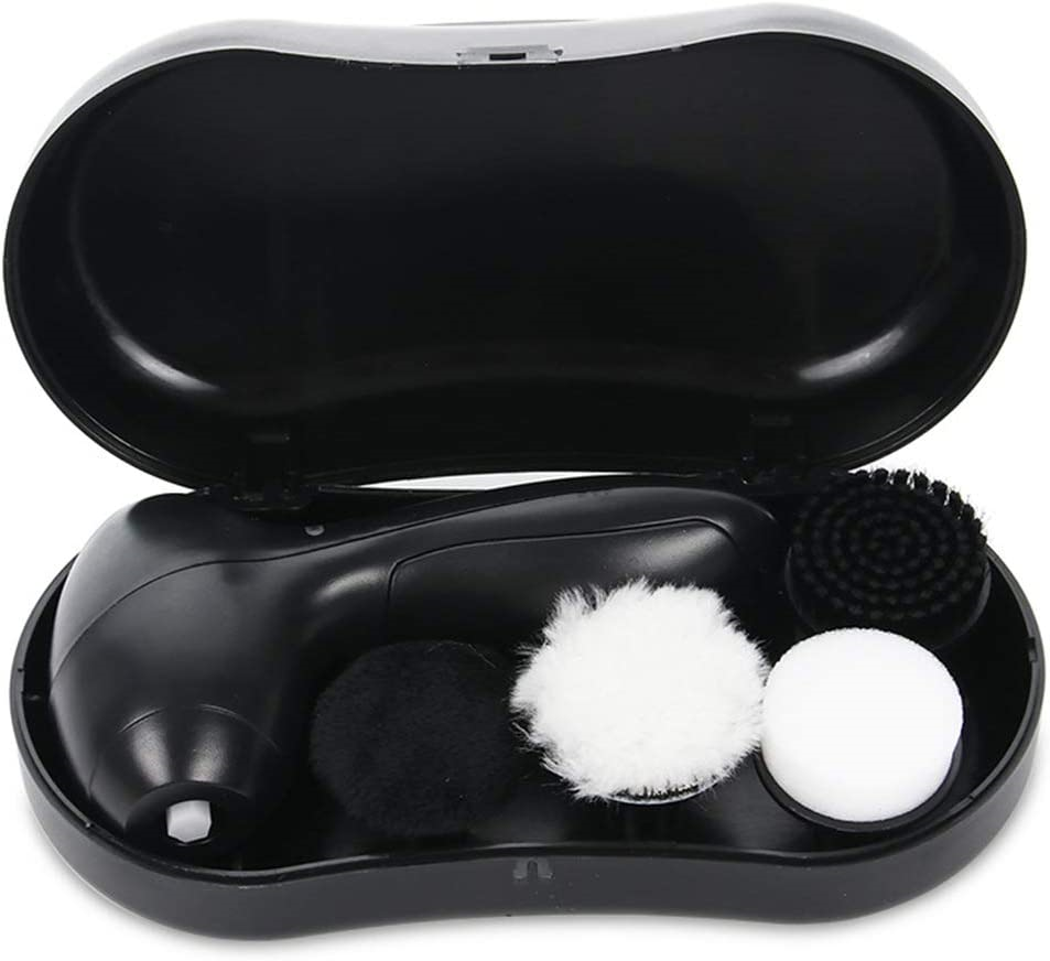 Electric Shoe Polisher,Multifunctional Cleaning Brush Shoe Shine Kit