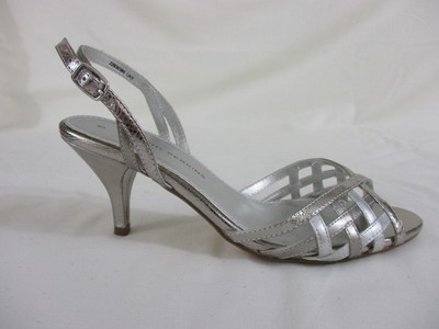 silver kitten heels uk