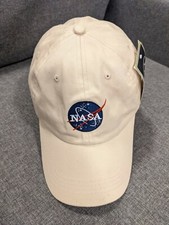 NASA Embroidered Logo Cap Adjustable Size Space Mens Womens Kennedy 100 Cotton